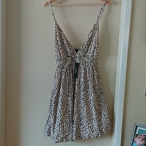 Lulu's leopard print sundress